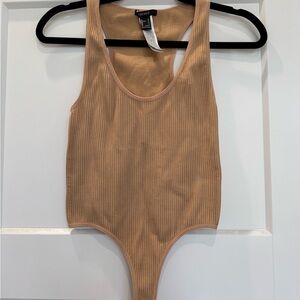 FOREVER 21 | Small- Ribbed tank top bodysuit